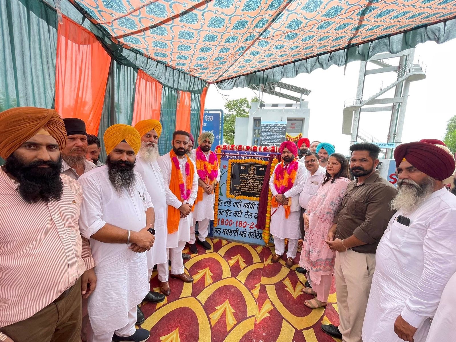 ਹਰਦੀਪ ਸਿੰਘ ਮੁੰਡੀਆਂ ਵੱਲੋਂ 1.11 ਕਰੋੜ ਰੁਪਏ ਦੀ ਲਾਗਤ ਨਾਲ ਬਣੀਆਂ ਨਵੀਆਂ ਜਲ ਸਪਲਾਈ ਸਕੀਮਾਂ ਦਾ ਉਦਘਾਟਨ