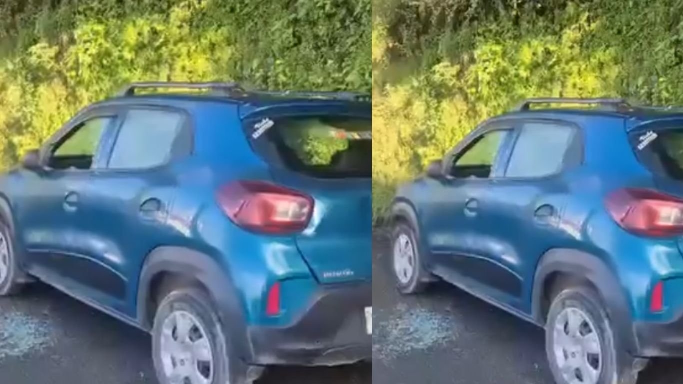 पुलिस चौंकी और थाना से महिज कुछ मीटर दूर शिमला में हुड़दंगियों ने आधी रात तोड़ी गाड़ियां, पुलिस खंगाल रही CCTV