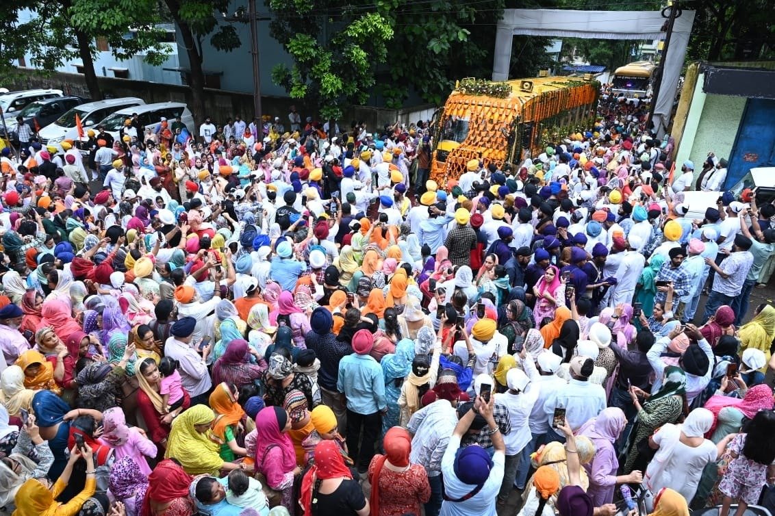 ਅਸਾਮ ਤੋਂ ਆਰੰਭ ਹੋਇਆ ਸ਼ਹੀਦੀ ਨਗਰ ਕੀਰਤਨ ਜਮਸ਼ੇਦਪੁਰ ਟਾਟਾ ਨਗਰ ਤੋਂ ਰਾਂਚੀ ਲਈ ਰਵਾਨਾ