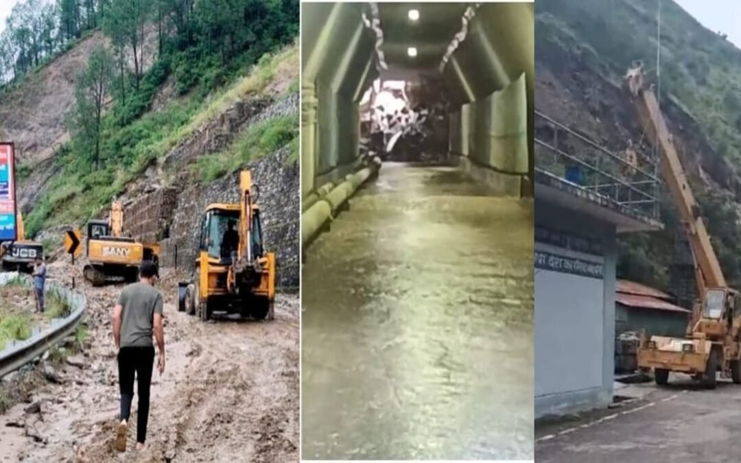 पिथौरागढ़ में लैंडस्लाइड से बंद हुई सुरंग, अंदर फंस गए 19 मजदूर, अब तक 8 को बचाया