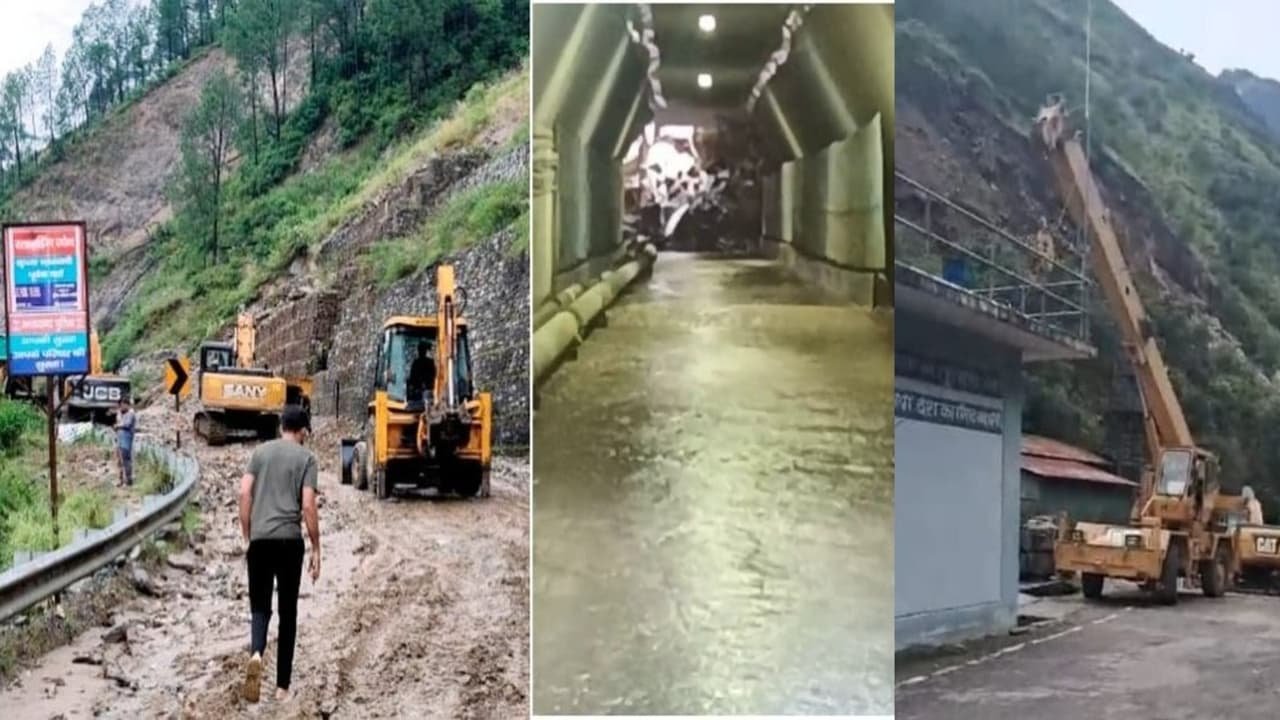 पिथौरागढ़ में लैंडस्लाइड से बंद हुई सुरंग, अंदर फंस गए 19 मजदूर, अब तक 8 को बचाया