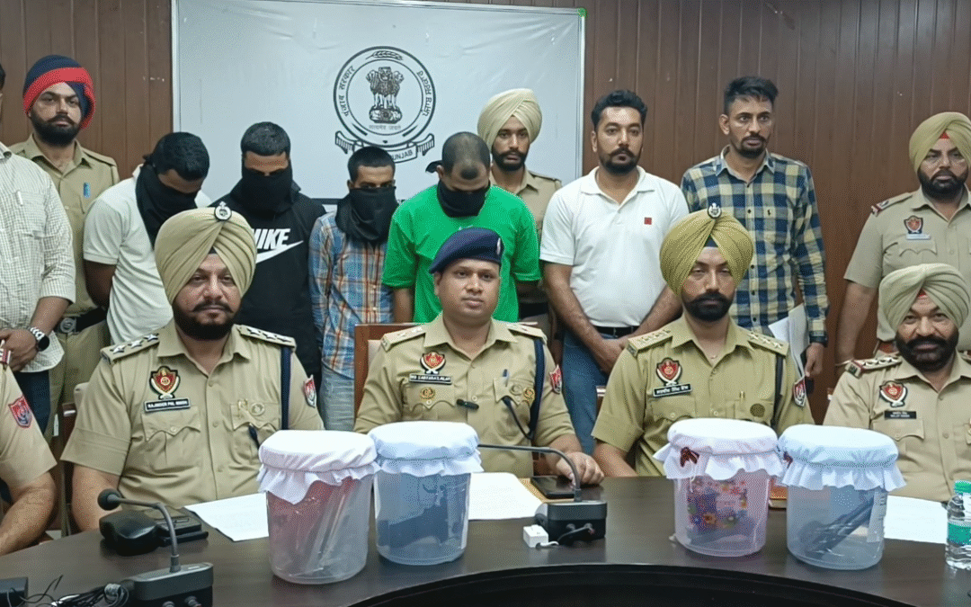 ਬਰਨਾਲਾ ਪੁਲਿਸ ਨੂੰ ਵੱਡੀ ਸਫਲਤਾ, ਬੰਬੀਹਾ ਗਰੁੱਪ ਦੇ 4 ਗੈਂਗਸਟਰ ਗ੍ਰਿਫ਼ਤਾਰ