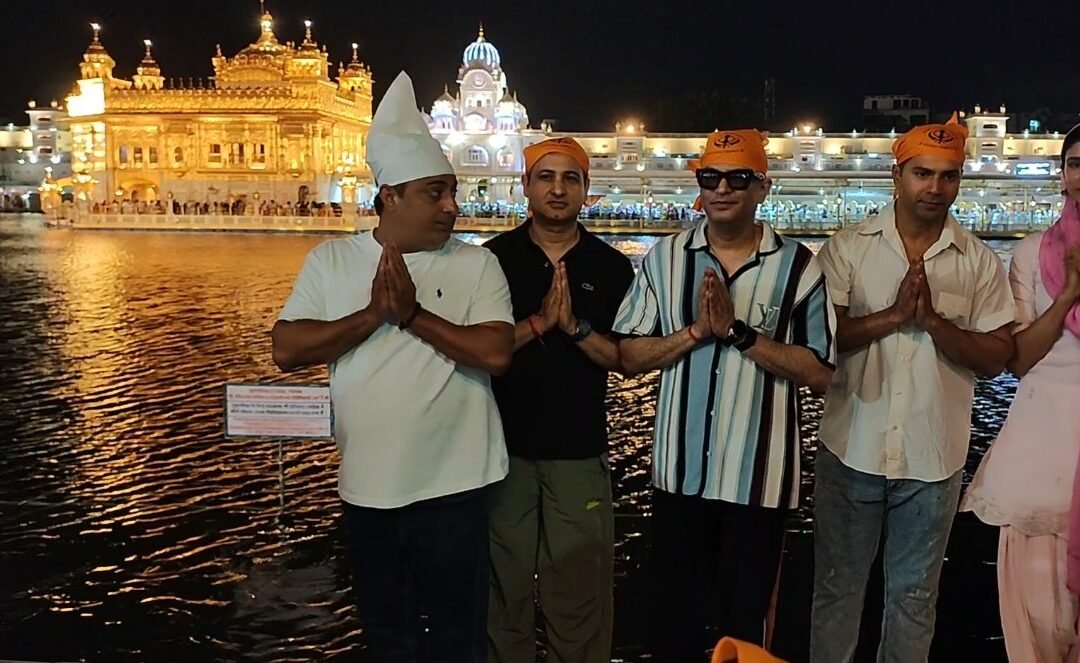 ਸ੍ਰੀ ਦਰਬਾਰ ਸਾਹਿਬ ਨਤਮਸਤਕ ਹੋਏ ਬਾਰਡਰ-2 ਸਟਾਰ Varun Dhawan, ਪੂਰੀ ਟੀਮ ਨਾਲ ਕੀਤੀ ਅਰਦਾਸ
