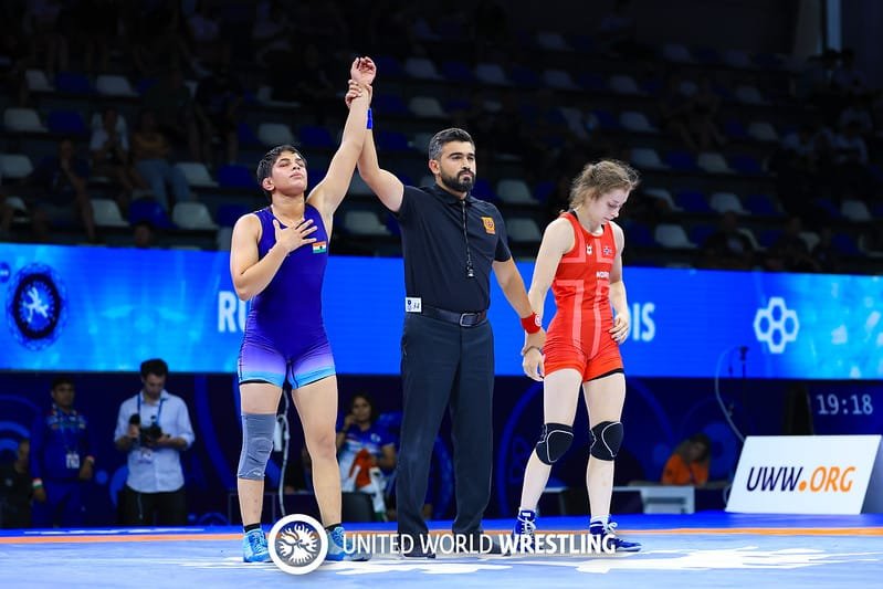 हरियाणा के झज्जर की बेटी तपस्या बनी अंडर-20 कुश्ती की विश्व चैंपियन