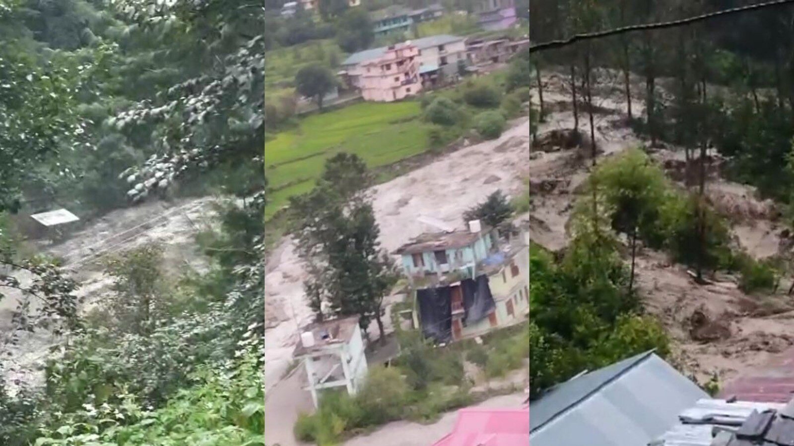 हिमाचल में फिर तबाही, पांच जगह फटे बादल से जलप्रलय, 3 नेशनल हाईवे समेत 500 सड़कें बंद