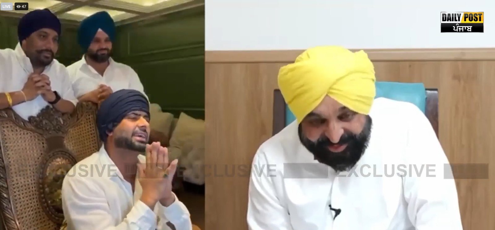 CM ਮਾਨ ਨੇ ਪੰਜਾਬ ਹੜ੍ਹਾਂ ‘ਚ ਮਦਦ ਕਰਨ ਵਾਲੇ Mankirat Aulakh ਨਾਲ ਵੀਡੀਓ ਕਾਲ ‘ਤੇ ਗੱਲ, ਜਾਣੋ ਮੁੱਖ ਮੰਤਰੀ ਦੀ ਸਿਹਤ ਦਾ ਅਪਡੇਟ