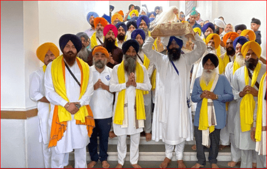Sri Guru Tegh Bahadur Sahib: 350 ਸਾਲਾ ਸ਼ਤਾਬਦੀ ਨੂੰ ਸਮਰਪਤ ਸ਼ਹੀਦੀ ਨਗਰ ਕੀਰਤਨ ਬੰਗਲੌਰ ਤੋਂ ਹੁਬਲੀ ਕਰਨਾਟਕਾ ਲਈ ਰਵਾਨਾ