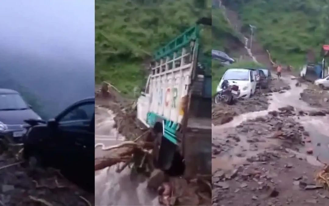 हिमाचल के बिलासपुर में फटने से तबाही, मलबे में दबीं गाड़ियां, घरों को भी हुआ नुकसान
