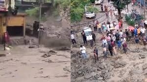 उत्तराखंड में फिर फटा बादल, उत्तरकाशी में उफान पर नाला, घरों-दुकानों में घुसा पानी
