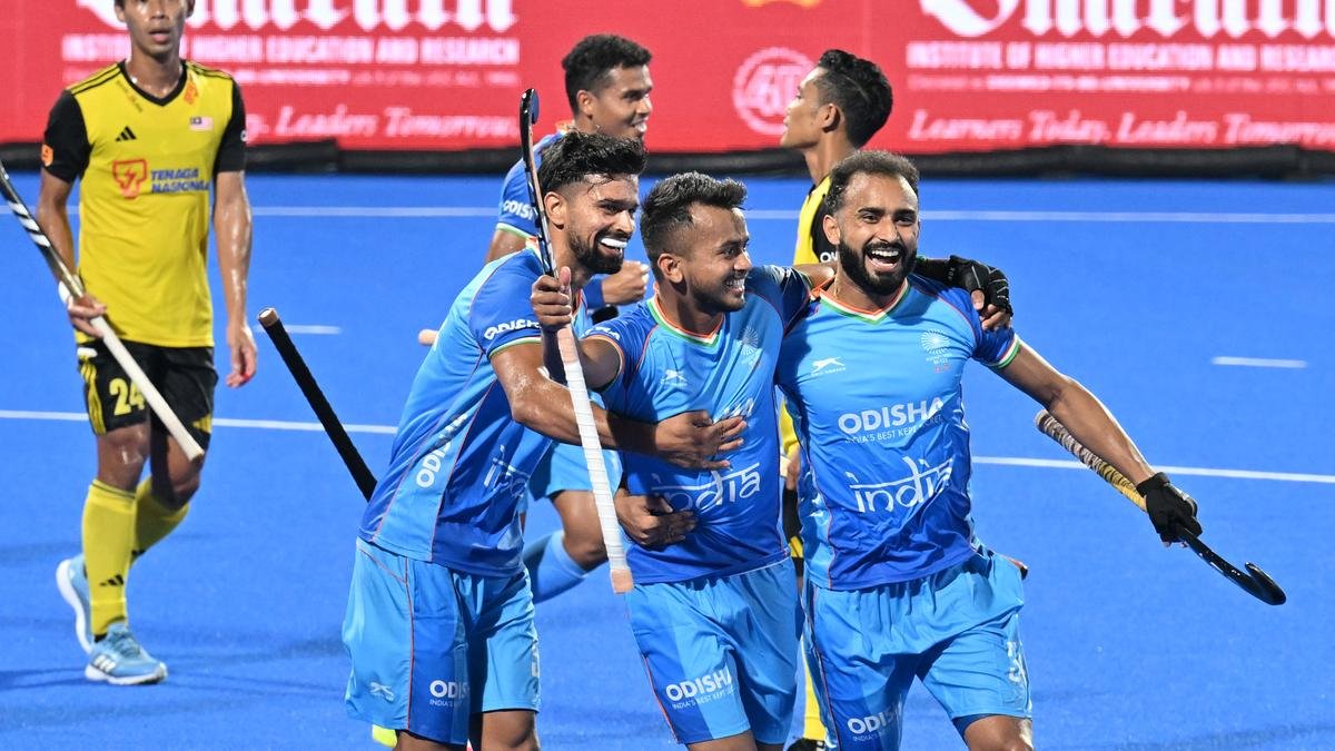 ਏਸ਼ੀਆ ਕੱਪ ‘ਚ ਭਾਰਤ ਦੀ ਵੱਡੀ ਜਿੱਤ, ਮਲੇਸ਼ੀਆ ਨੂੰ 4-1 ਨਾਲ ਹਰਾਇਆ; ਫਾਈਨਲ ਵਿੱਚ ਜਗ੍ਹਾ ਲਗਭਗ ਪੱਕੀ