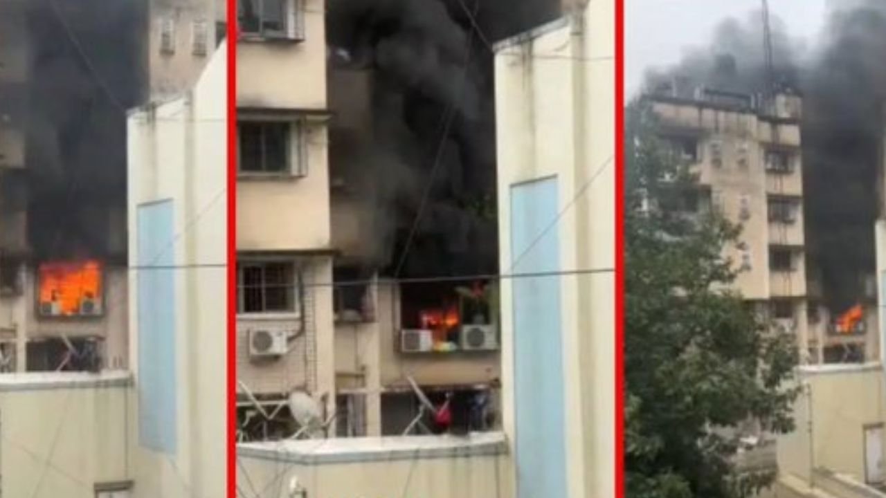 हाई-राइज बिल्डिंग की 24वीं मंजिल पर लगी आग, एक की मौत और 18 घायल, तीन घंटे की मशक्कत के बाद आग पर पाया काबू
