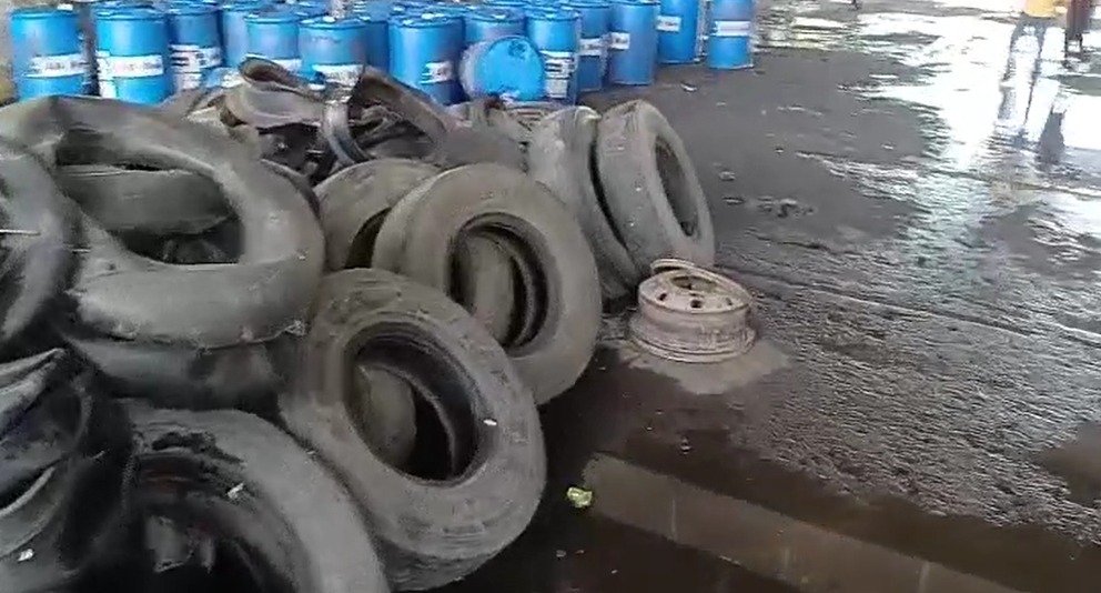 ਹੁਸ਼ਿਆਰਪੁਰ ‘ਚ ਪੰਜਾਬ ਰੋਡਵੇਜ ਦੀ ਵਰਕਸਾਪ ਬਣੀ ਡੇਂਗੂ ਮੱਛਰ ਦੀ ਹੱਬ, ਟਾਇਰ ‘ਚ ਖੜ੍ਹਿਆ ਪਾਣੀ, ਸਾਫ ਸਫਾਈ ਰੱਬ ਆਸਰੇ