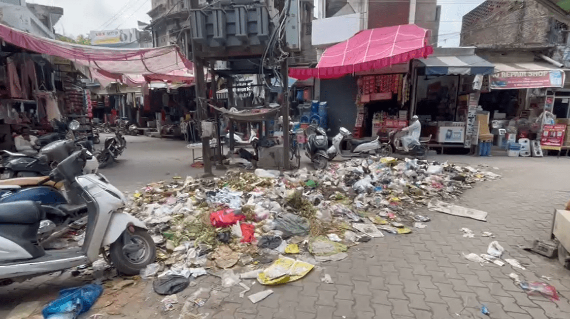 ਰੋਪੜ ਸ਼ਹਿਰ ਵਿੱਚ ਗੰਦਗੀ ਨੇ ਕੀਤੀ ਹੱਦ ਪਾਰ, ਦੁਕਾਨਦਾਰ ਤੇ ਰਿਹਾਇਸ਼ੀ ਪਰੇਸ਼ਾਨ