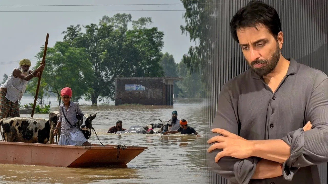 बाढ़ पीड़ितों का दर्द बांटने पंजाब पहुंचे सोनू सूद, ‘पंजाब का लाल मदद के लिए चौबीसों घंटे खड़ा है…’,