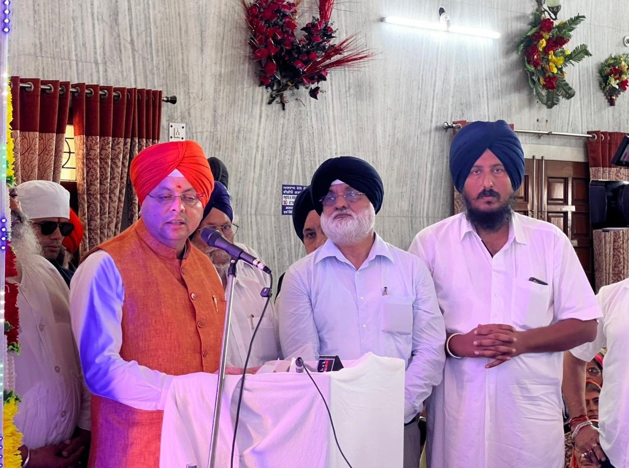 ਸ੍ਰੀ ਗੁਰੂ ਤੇਗ ਬਹਾਦਰ ਜੀ ਦੀ ਸ਼ਹਾਦਤ ਦੁਨੀਆਂ ਦੇ ਧਰਮ ਇਤਿਹਾਸ ਅੰਦਰ ਮਿਸਾਲੀ- CM ਪੁਸ਼ਕਰ ਸਿੰਘ ਧਾਮੀ