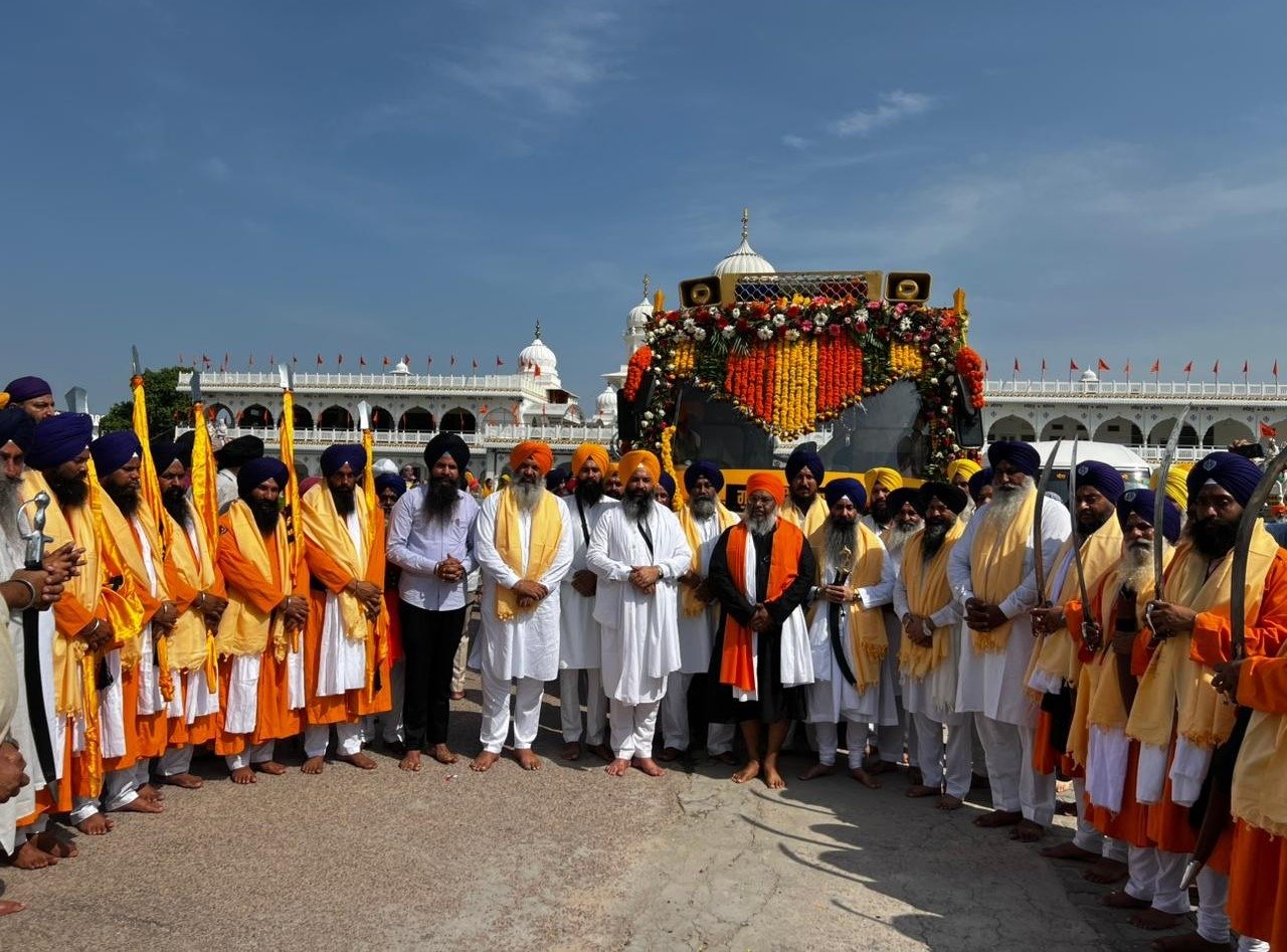 ਅਸਾਮ ਤੋਂ ਆਰੰਭ ਹੋਇਆ ਨਗਰ ਕੀਰਤਨ ਗੁਰੂ ਕਾ ਤਾਲ ਆਗਰਾ ਤੋਂ ਅਗਲੇ ਪੜਾਅ ਗਵਾਲੀਅਰ ਲਈ ਰਵਾਨਾ