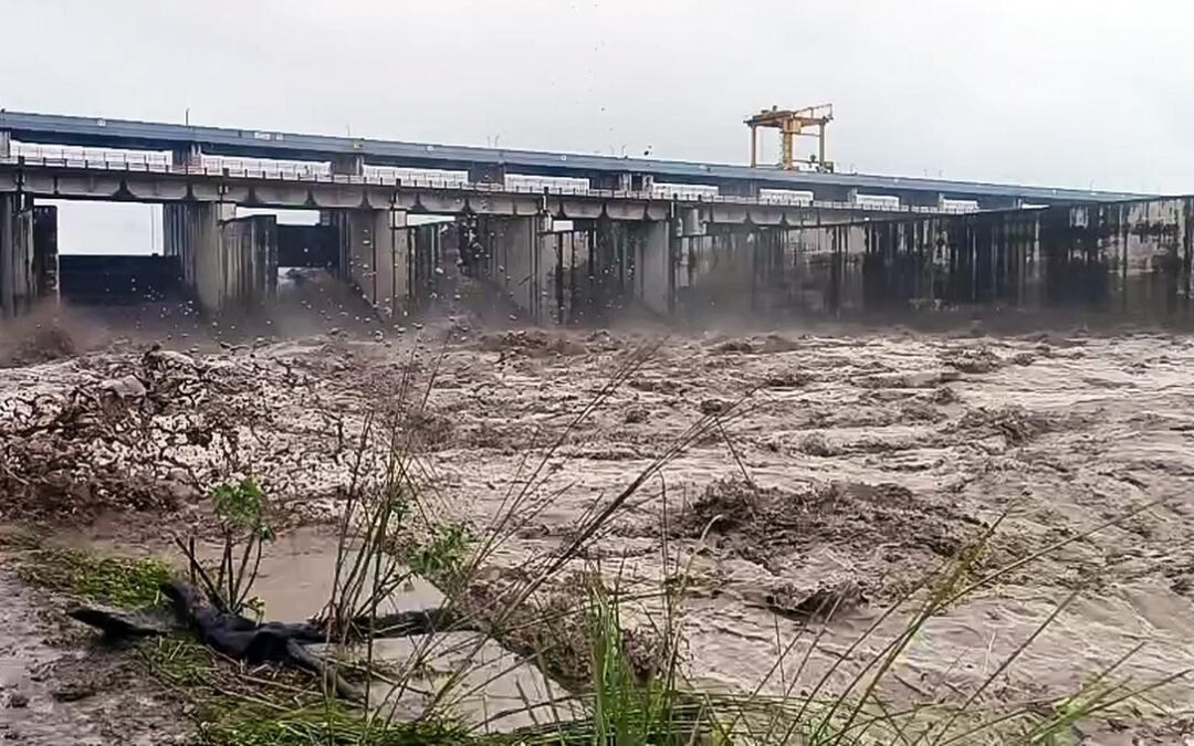 यमुना में बढ़ते जलस्तर के कारण खेल मंत्री ने किया गांवों का दौरा, लोगों को सावधानी बरतें की अपील