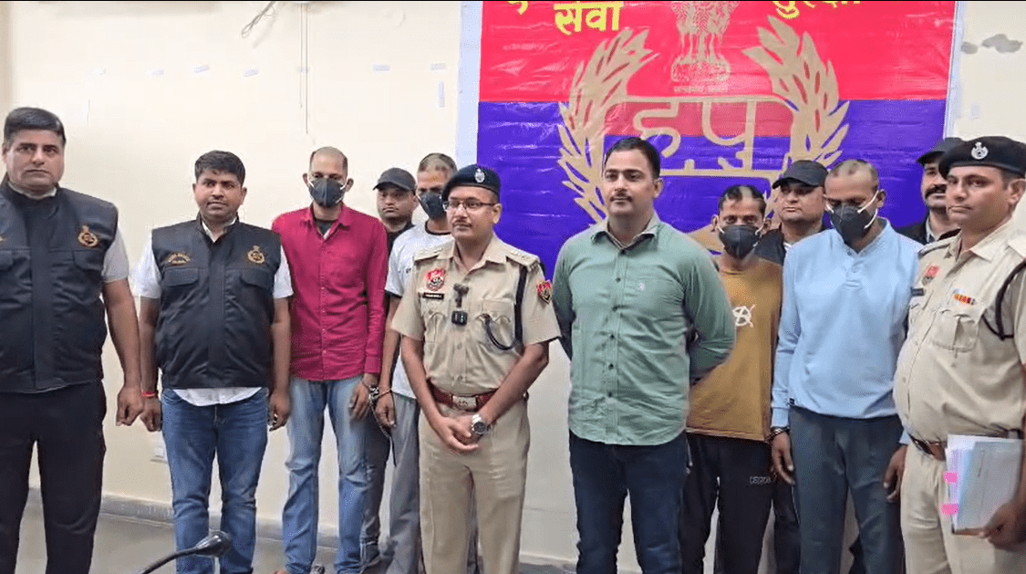 पलवल डकैती कांड का खुलासा: पीड़ित का रिश्तेदार ही निकला मास्टरमाइंड