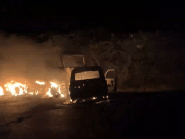 ਟਰੱਕ ਅਤੇ ਸਕਾਰਪੀਓ ਦੀ ਟੱਕਰ ਤੋਂ ਬਾਅਦ ਕਾਰ ਨੂੰ ਲੱਗੀ ਅੱਗ, ਚਾਰ ਨੌਜਵਾਨਾਂ ਦੀ ਸੜਨ ਕਾਰਨ ਮੌਤ