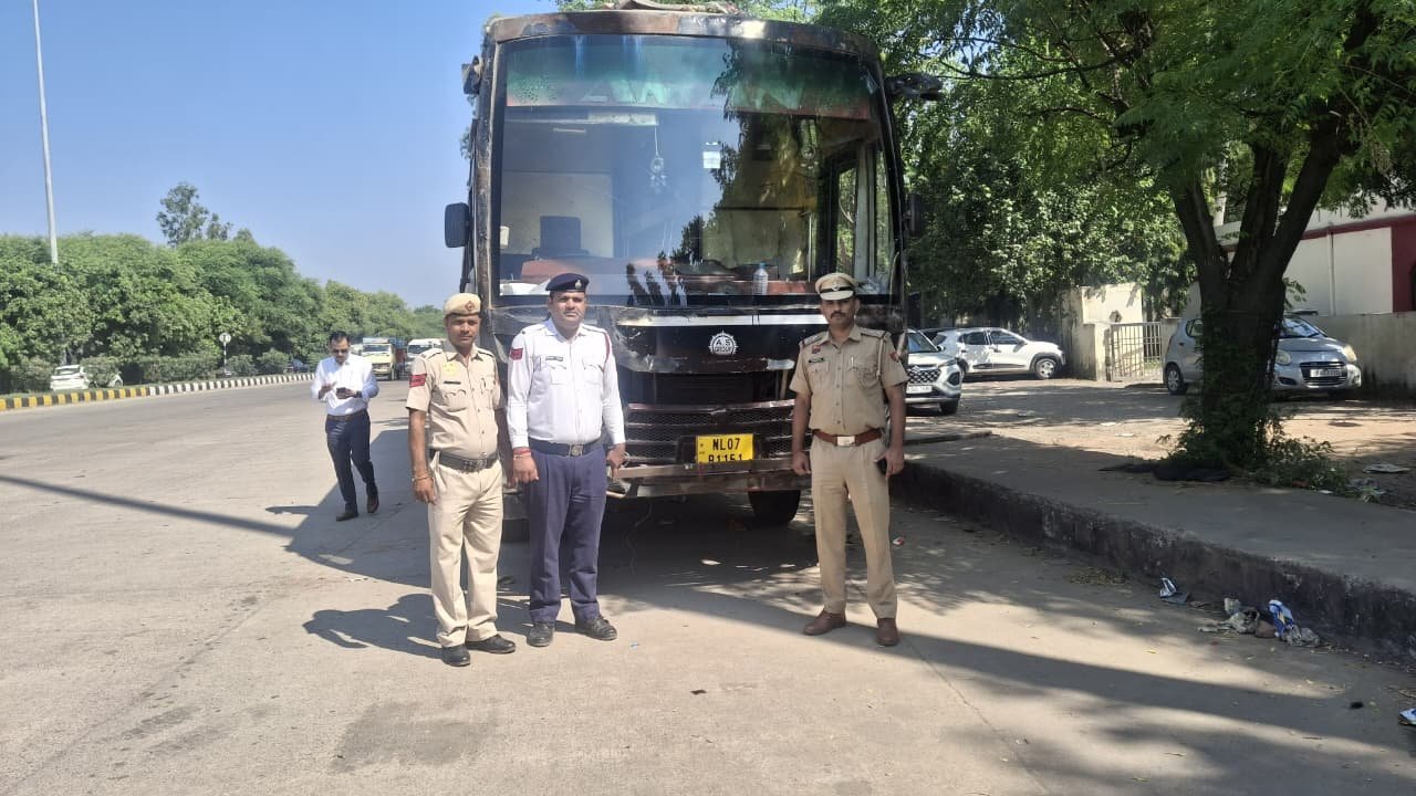 Panchkula: त्योहारो मे भी सुरक्षा पहले, बद्दी से बदायूं जा ही बस इंपाउंड, 49500 का चालान काटा