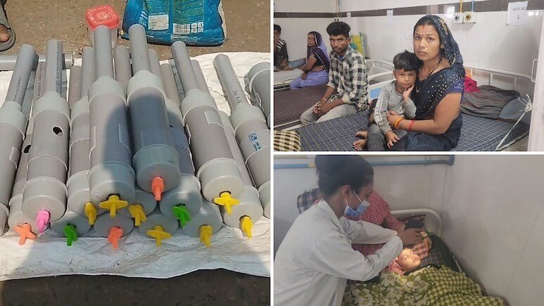 ਮੱਧ ਪ੍ਰਦੇਸ਼ ‘ਚ ਦੀਵਾਲੀ ‘ਤੇ ‘ਕਾਰਬਾਈਡ ਗਨ’ ਨਾਲ 14 ਬੱਚਿਆਂ ਦੀ ਗਈ ਨਜ਼ਰ,125 ਦੇ ਕਰੀਬ ਲੋਕ ਹੋਏ ਪ੍ਰਭਾਵਿਤ