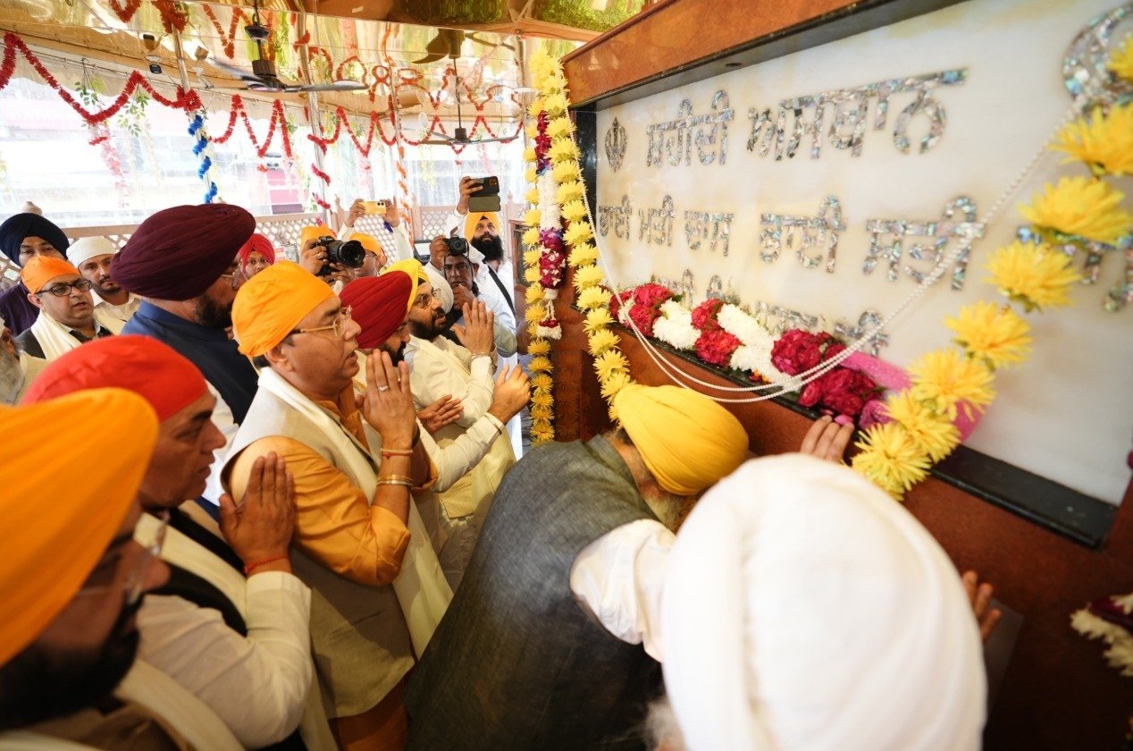 350th Martyrdom Day: ਸ੍ਰੀ ਗੁਰੂ ਤੇਗ ਬਹਾਦਰ ਸਾਹਿਬ ਜੀ ਦੇ 350ਵੇਂ ਸ਼ਹੀਦੀ ਦਿਹਾੜੇ ਨੂੰ ਸਮਰਪਿਤ ਸਮਾਗਮਾਂ ਦੀ ਸ਼ੁਰੂਆਤ ਲਈ ਭਗਵੰਤ ਮਾਨ ਸਰਕਾਰ ਨੇ ਗੁਰੂ ਸਾਹਿਬ ਤੋਂ ਲਿਆ ਅਸ਼ੀਰਵਾਦ