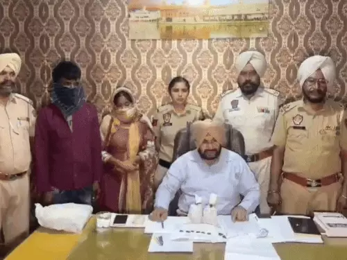 ਪੁਲਿਸ ਨੇ ਨਸ਼ਾ ਤਸਕਰੀ ਮਾਮਲੇ ‘ਚ ਪਤੀ-ਪਤਨੀ ਨੂੰ ਕੀਤਾ ਗ੍ਰਿਫ਼ਤਾਰ, ਹੈਰੋਇਨ ਤੇ ਡਰੱਗ ਮਨੀ ਹੋਈ ਬਰਾਮਦ