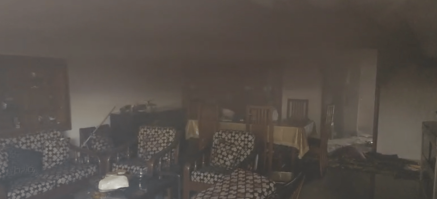 ਪੰਚਕੂਲਾ ਦੇ ਸੈਕਟਰ 2 ਵਿੱਚ ਘਰ ਨੂੰ ਲੱਗੀ ਅੱਗ, ਬਜ਼ੁਰਗ ਜੋੜਾ ਸੁਰੱਖਿਅਤ ਬਚਿਆ