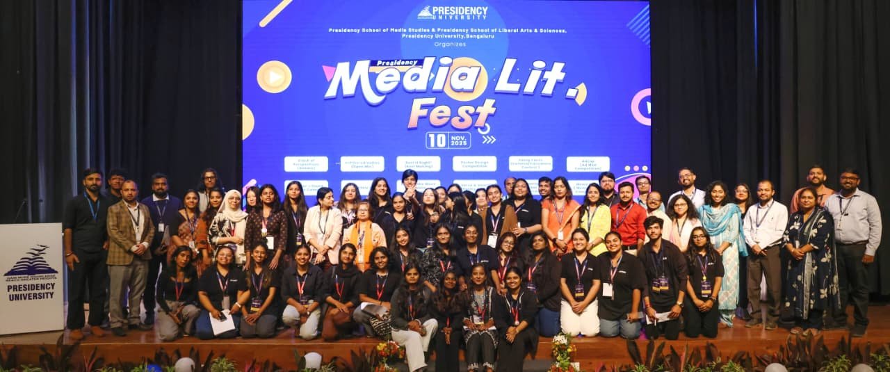Presidency University में मीडिया लिट फेस्ट 2025 का भव्य आयोजन, 1,500 से अधिक छात्रों ने लिया हिस्सा