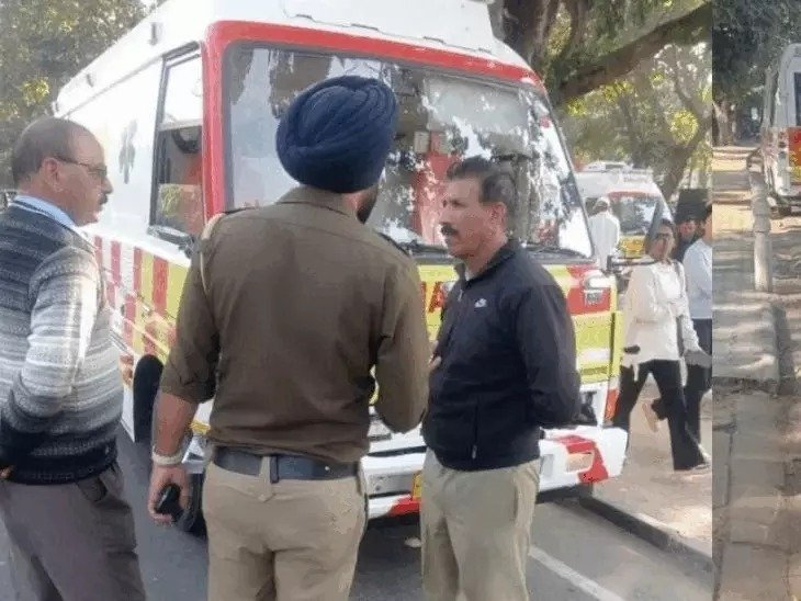 ਚੰਡੀਗੜ੍ਹ ‘ਚ ਮਰਸੀਡੀਜ਼ ਅਤੇ ਐਂਬੂਲੈਂਸ ਟੱਕਰ, ਐਂਬੂਲੈਂਸ ‘ਚ ਸੀ ਲੱਦਾਖ ਤੋਂ ਆਇਆ ਦਿਲ ਦਾ ਮਰੀਜ਼