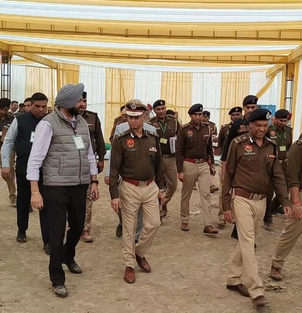 प्रधानमंत्री के दौरे को लेकर सुरक्षा के पुख्ता इंतजाम,डीजीपी ओपी सिंह ने लिया तैयारियों का जायज़ा, 5,000 से अधिक पुलिसकर्मी तैनात
