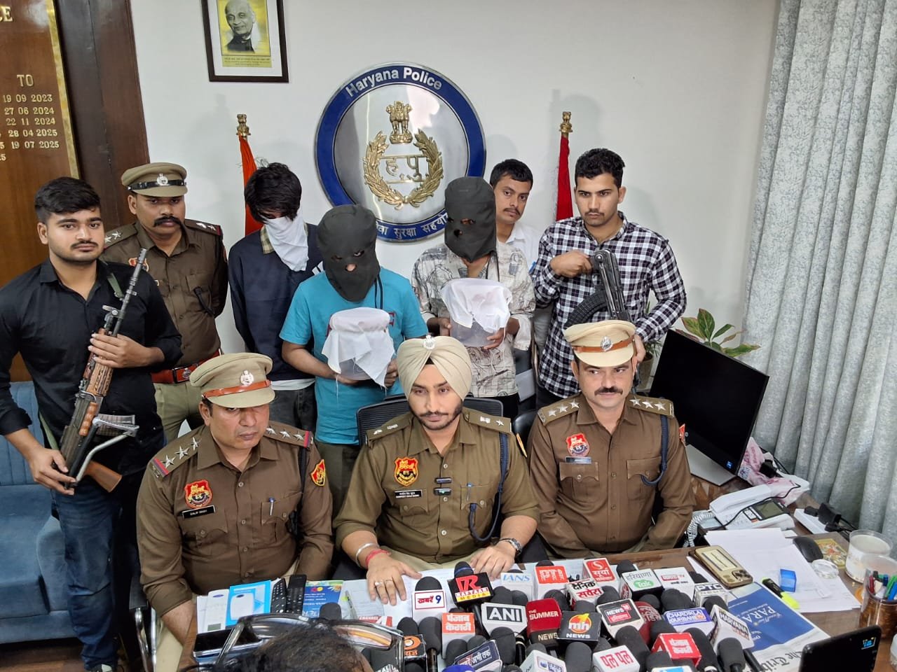 मर्डर की साजिश पर निकले वांटेड समेत 3 लूटेरे पंचकूला पुलिस की गिरफ्त में, असला भी बरामद