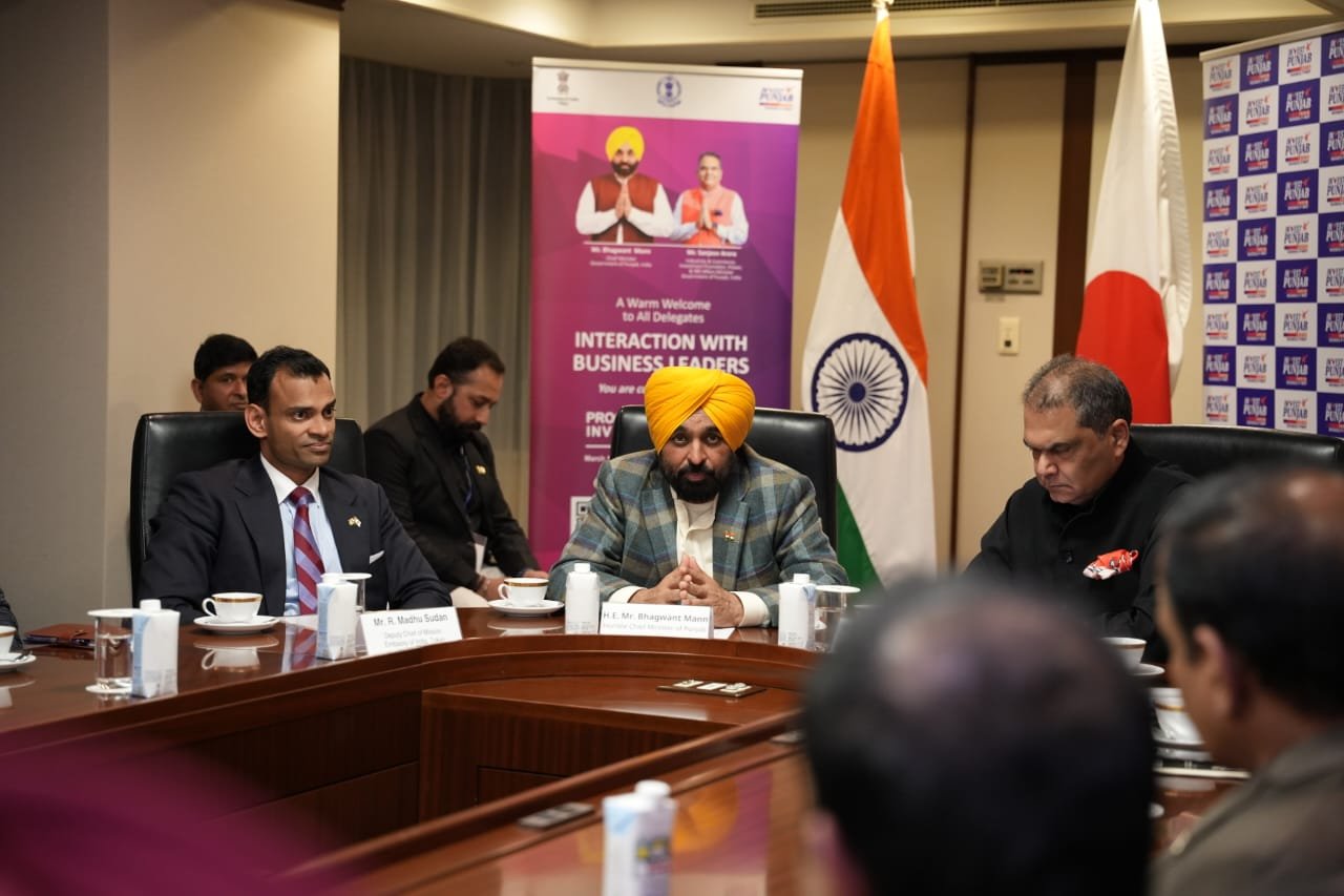 ਜਾਪਾਨ ਦੌਰੇ ਦਾ ਤੀਜਾ ਦਿਨ: ਜਾਪਾਨੀ ਉਦਯੋਗਪਤੀ ਪੰਜਾਬ ਵਿੱਚ ਨਿਵੇਸ਼ ਲਈ ਉਤਸੁਕ, ਅੱਜ ਵੀ ਮਹੱਤਵਪੂਰਣ ਮੀਟਿੰਗਾਂ