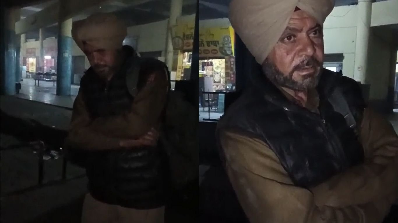 ਬੱਸ ਸਟੈਂਡ ‘ਤੇ ਨਸ਼ੇ ਦੀ ਹਾਲਤ ਵਿੱਚ ASI ਡਿੱਗਿਆ, ਵੀਡੀਓ ਵਾਇਰਲ