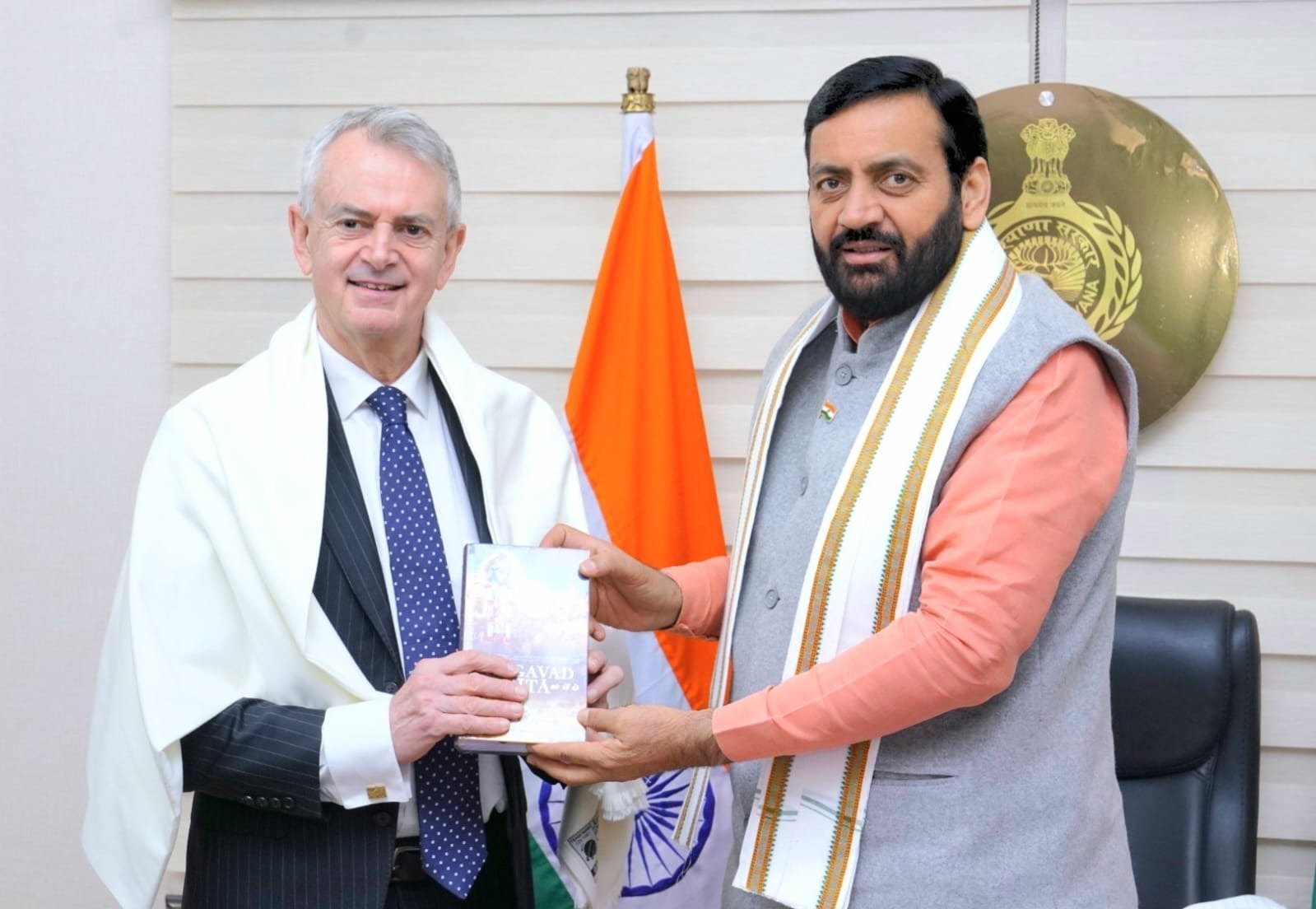 हरियाणा मुख्यमंत्री सैनी ने कनाडा के राजदूत से की मुलाकात, राज्य में विश्वविद्यालय खोलने पर भी चर्चा