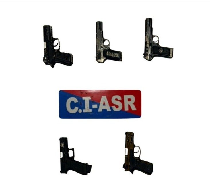 ਪਾਕਿਸਤਾਨੀ ਹਥਿਆਰਾਂ ਦੀ ਤਸਕਰੀ ਕਰਨ ਵਾਲੇ ਮਾਡਿਊਲ ਦਾ ਮੈਂਬਰ ਗ੍ਰਿਫ਼ਤਾਰ, ਪੰਜ ਆਧੁਨਿਕ ਪਿਸਤੌਲ ਤੇ ਕਾਰਤੂਸ ਬਰਾਮਦ