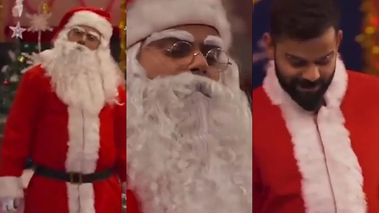 Santa Claus ਬਣ ਵਿਰਾਟ ਕੋਹਲੀ ਨੇ ਬੱਚਿਆਂ ਨੂੰ ਵੰਡੇ ਗਿਫ਼ਟ, ਵੇਖੋ ਵੀਡੀਓ…