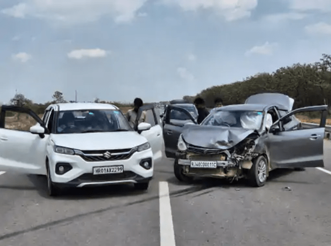कुरुक्षेत्र में आमने-सामने कार भिड़ंत, महिला की मौत; जन्मदिन से लौटते वक्त हुआ हादसा