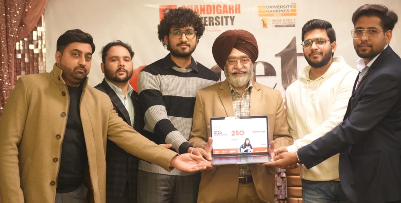 चंडीगढ़ यूनिवर्सिटी स्कॉलरशिप स्कीम के साथ होनहार स्टूडेंट्स के एकेडमिक सपनों को लगा रही पंख, 2025-26 में हरियाणा के 9678 स्टूडेंट्स को मिला इसका फायदा
