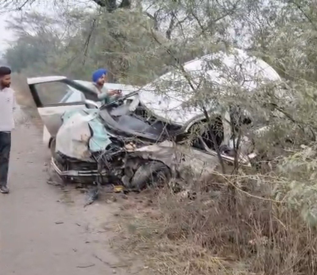 ਭਿਆਨਕ ਸੜਕ ਹਾਦਸਾ: ਦੋ ਸਵਿਫਟ ਕਾਰਾਂ ਦੀ ਟੱਕਰ, ਹਰਿਆਣਾ ਦੇ ਪਤੀ-ਪਤਨੀ ਸਮੇਤ 3 ਦੀ ਮੌਤ, ਇੱਕ ਜ਼ਖ਼ਮੀ