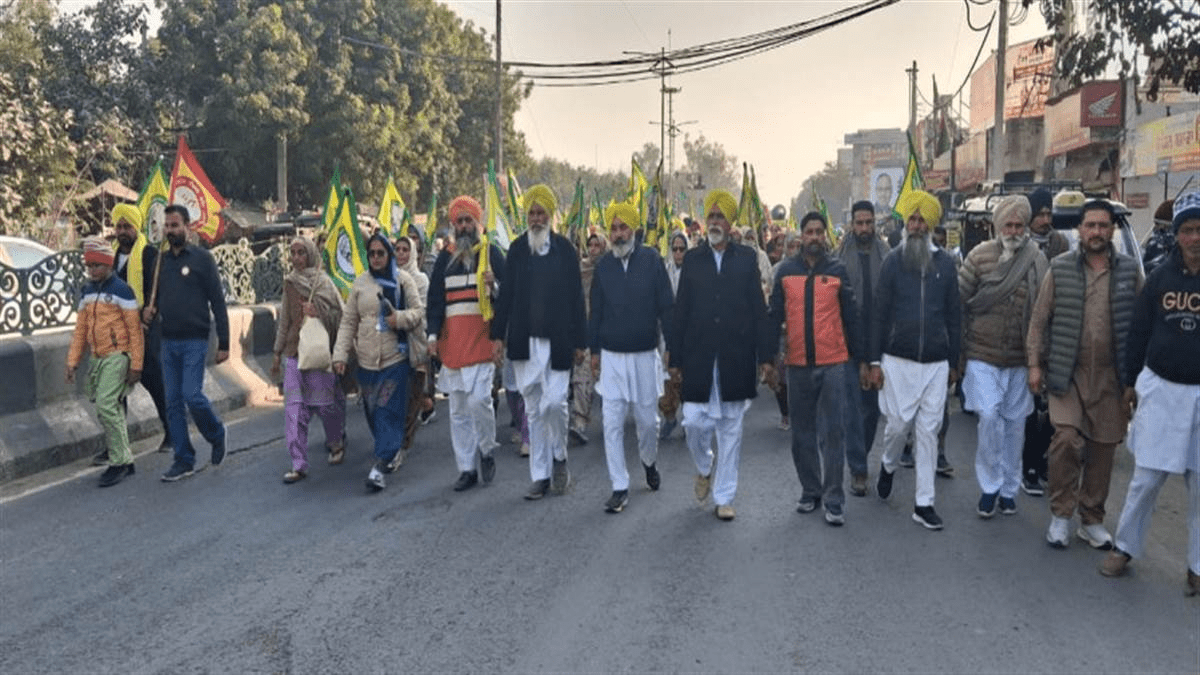 ਕਿਸਾਨ ਆਗੂਆਂ ਦੀ ਰਿਹਾਈ ਲਈ ਰੋਸ, ਤਲਵੰਡੀ ਪੁਲ ’ਤੇ ਸਰਕਾਰ ਦੇ ਪੂਤਲੇ ਸਾੜੇ ,ਸੰਘਰਸ਼ ਹੋਰ ਤੇਜ਼ ਕਰਨ ਦੀ ਕਿਸਾਨਾਂ ਵੱਲੋਂ ਚੇਤਾਵਨੀ