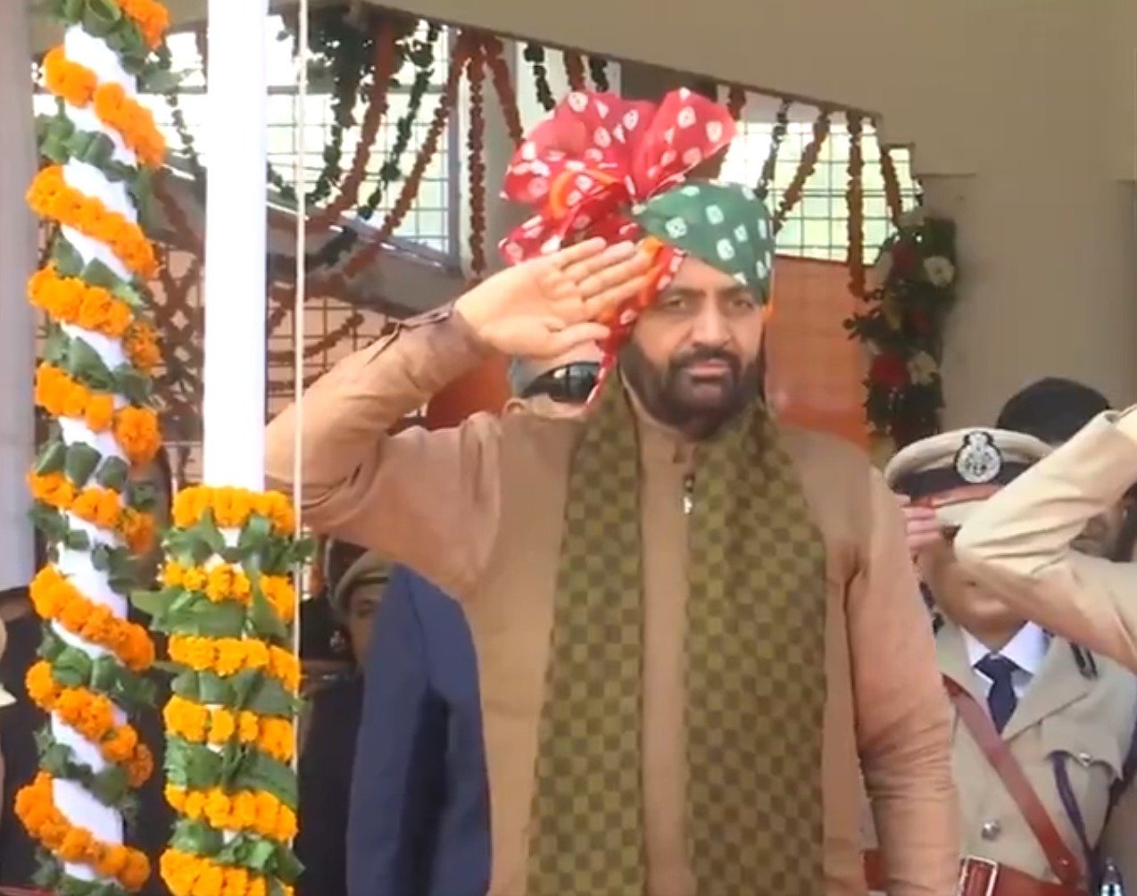 हरियाणा में गणतंत्र दिवस समारोह:CM सैनी बोले- G RAM G योजना मजदूरों के उत्थान के लिए