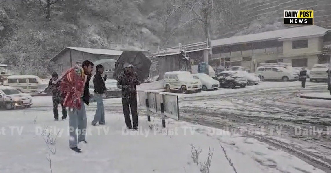 Watch Now; ਸ਼ਿਮਲਾ 'ਚ SNOWFALL ਦੀਆਂ ਖੂਬਸੁਰਤ EXCLUSIVE ਤਸਵੀਰਾਂ, ਸੈਲਾਨੀਆਂ ਦੇ ਚਿਹਰੇ ਖਿੜੇ ਬਸੰਤ ਮੌਕੇ