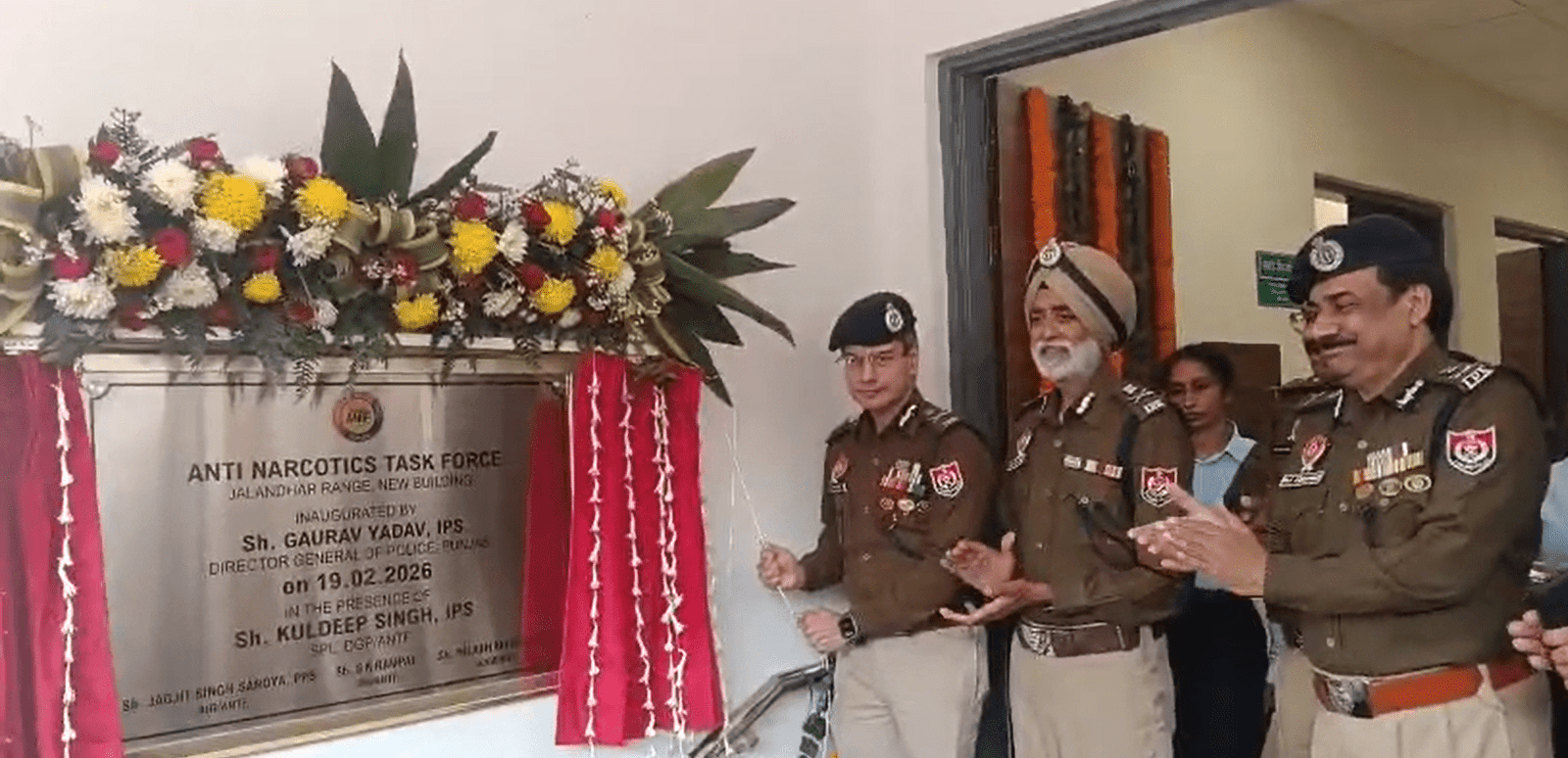 ਪੰਜਾਬ ਡੀਜੀਪੀ ਵੱਲੋਂ ਜਲੰਧਰ ਵਿੱਚ ANTF ਦੀ ਨਵੀਂ ਇਮਾਰਤ ਦਾ ਉਦਘਾਟਨ