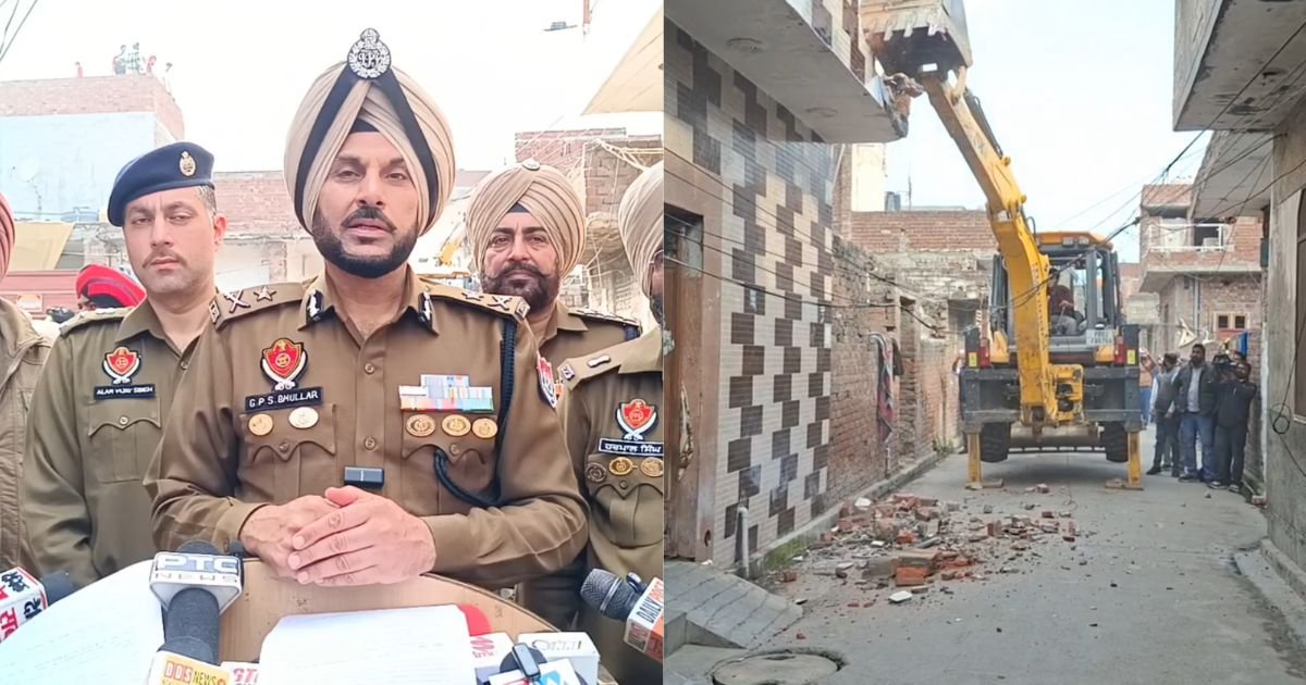 ਪੰਜਾਬ ਪੁਲਿਸ ਵੱਲੋਂ ਨਸ਼ਾ ਤਸਕਰਾਂ 'ਤੇ ਵੱਡੀ ਕਾਰਵਾਈ, ਨਜ਼ਾਇਜ਼ ਉਸਾਰੀ 'ਤੇ ਚਲਿਆ 'ਪੀਲਾ ਪੰਜਾ'