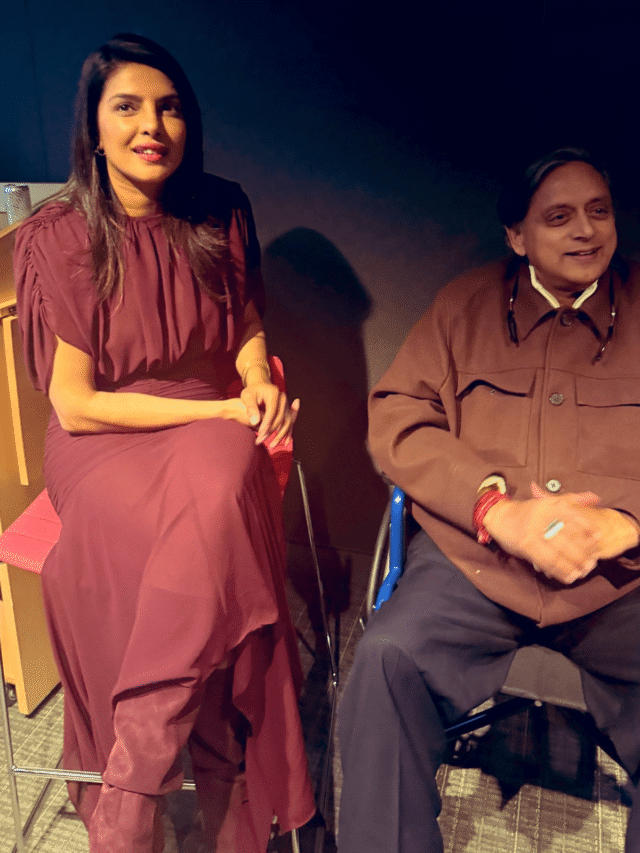 प्रियंका चोपड़ा से मिले शशि थरूर, फोटोज शेयर कर की तारीफ़.....