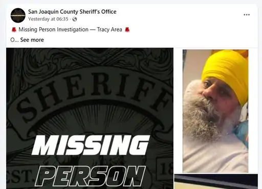 ਅਮਰੀਕਾ ਦੇ ਗੁਰਦੁਆਰਾ ਸਾਹਿਬ ਨਾਲ ਜੁੜੇ ਸਿੱਖ ਦੀ ਮਿਲੀ ਲਾਸ਼, 2 ਦਿਨ ਪਹਿਲਾਂ ਤਿੰਨ ਲੋਕ ਜਬਰਦਸਤੀ ਕਾਰ ਵਿੱਚ ਬਿਠਾ ਕੇ ਲੈ ਗਏ, ਰਸੋਈਏ ਵਜੋਂ ਕਰਦੇ ਸਨ ਕੰਮ