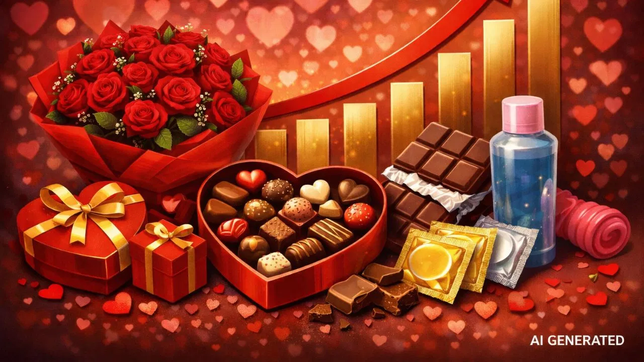 2026 ਦੇ ਵੈਲੇਨਟਾਈਨ ਡੇਅ ‘ਤੇ ਗੁਲਾਬ, ਚਾਕਲੇਟ ਅਤੇ ਕੰਡੋਮ ਦੀ ਰਿਕਾਰਡ ਤੋੜ ਵਿਕਰੀ ਹੋਈ, ਇਹ ਹੈ ਅੰਕੜਾ
