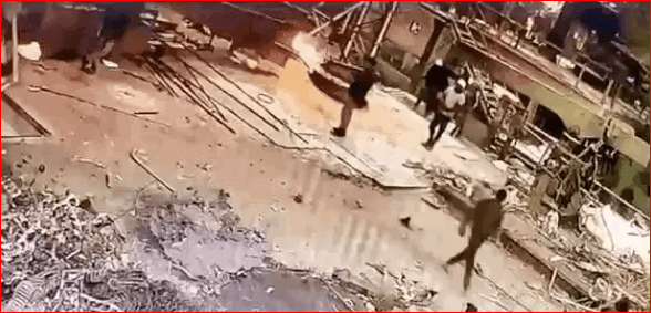 ਲੁਧਿਆਣਾ ਦੀ ਸਟੀਲ ਫੈਕਟਰੀ ਦੀ ਭੱਠੀ ‘ਚ ਨੌਜਵਾਨ ਜਿਉਂਦਾ ਸੜਿਆ, CCTV ‘ਚ ਕੈਦ ਹਾਦਸਾ