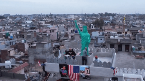 ਜਲੰਧਰ ਦੇ NRI ਨੇ ਕੋਠੀ ‘ਤੇ ਖੜ੍ਹਾ ਕਰਵਾ ਦਿੱਤਾ ‘ਸਟੈਚੂ ਆਫ਼ ਲਿਬਰਟੀ’